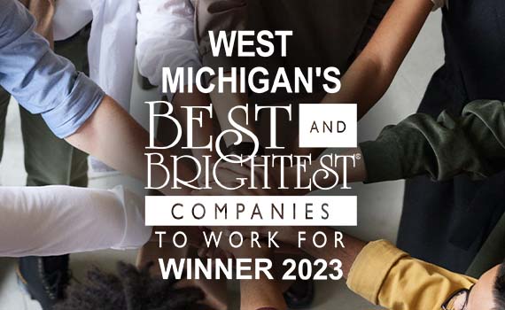 West Michigan's Best and Brightest Companies to work for 2023 Winner