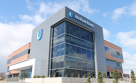 United Bank's corporate headquarters building