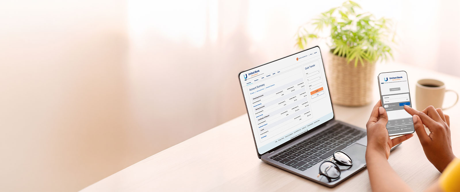 New digital banking experience